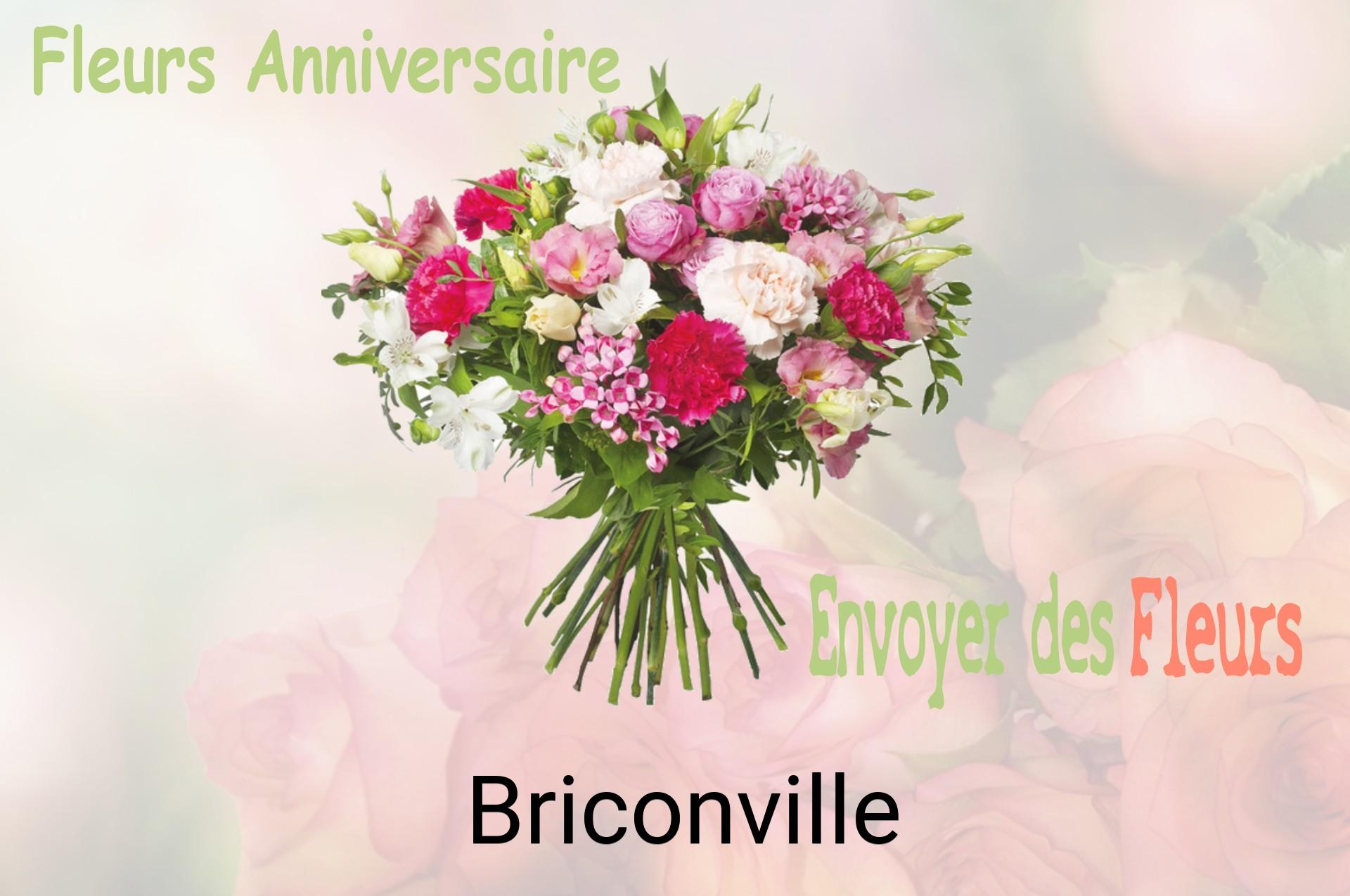 Bouquet de fleurs d’anniversaire livré à Briconville